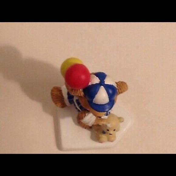 Brighter Days Bear in Baseball Uniform Figurine - Picture 6 of 12
